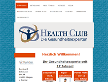 Tablet Screenshot of fitness-lingen.de